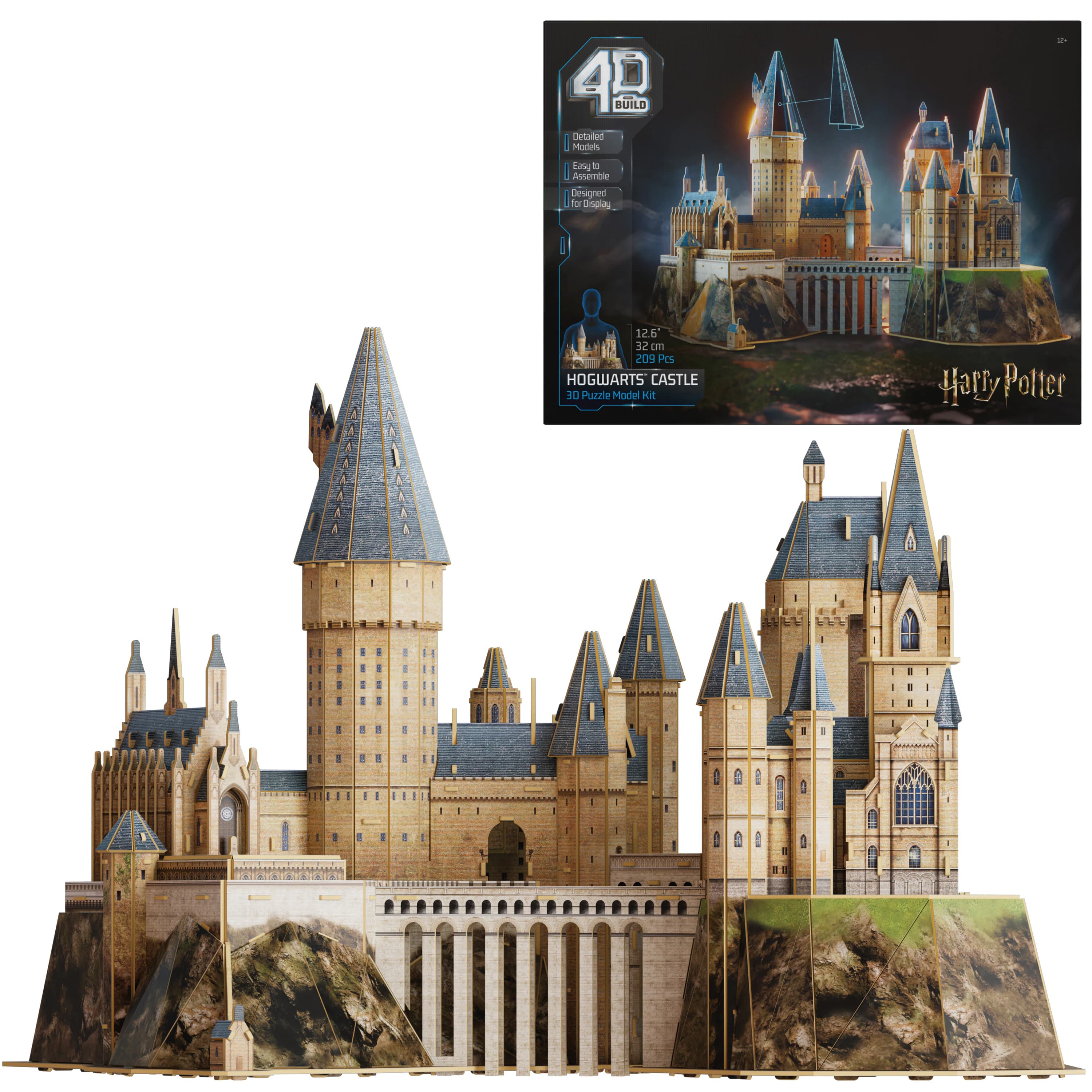 4D Harry Potter Hogwarts Castle