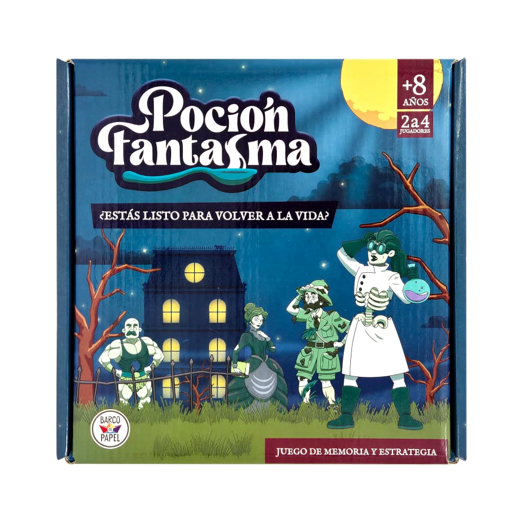 Juego De Memoria Y Estrategia - Poción Fantasma